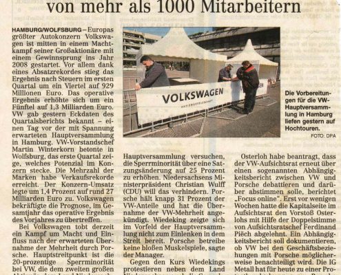 Hamburger Abendblatt 24 04 2008
